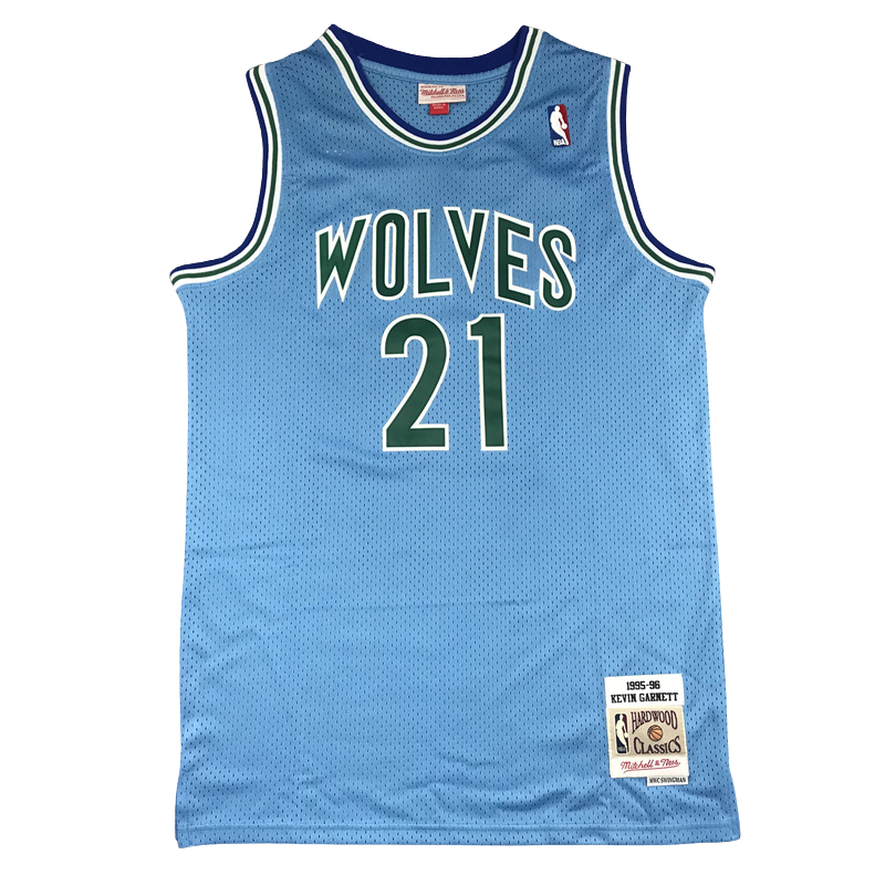 95 96 Kevin Garnett Retro Basketball