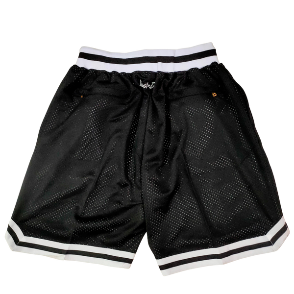 Brooklyn Nets Shorts Black Back