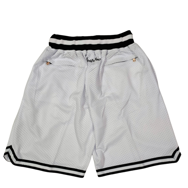 Brooklyn Nets Shorts White Back