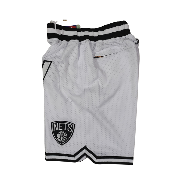 Brooklyn Nets Shorts White Side