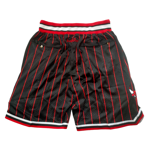 Chicago Bulls Shorts Back.