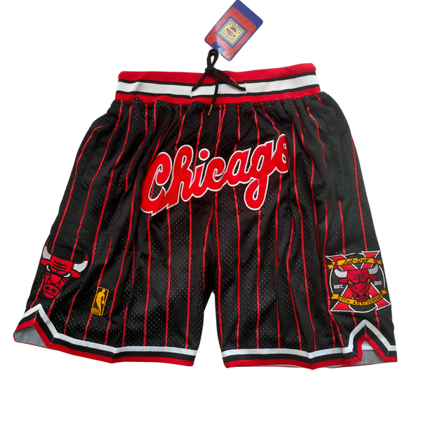 Chicago Bulls Shorts Front.