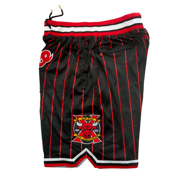 Chicago Bulls Shorts Side.