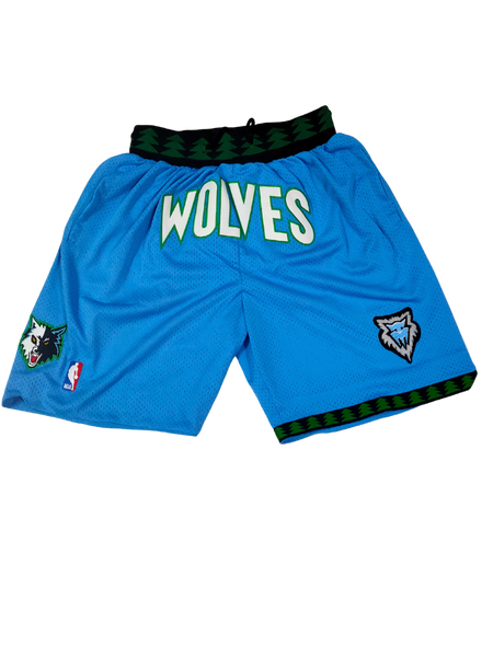 Minnesota Timberwolves Shorts Front