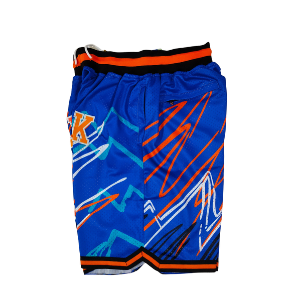 New York Knicks Shorts Side.