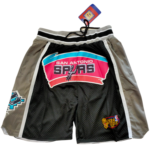 San Antonio Spurs Shorts Front