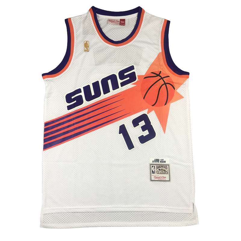 NBA retro jerseys in vibrant colors and old-school logos, paying tribute to the style and flair of basketball's golden eras