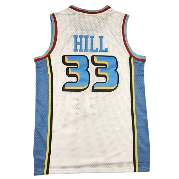 NBA retro jerseys in vibrant colors and old-school logos, paying tribute to the style and flair of basketball's golden eras
