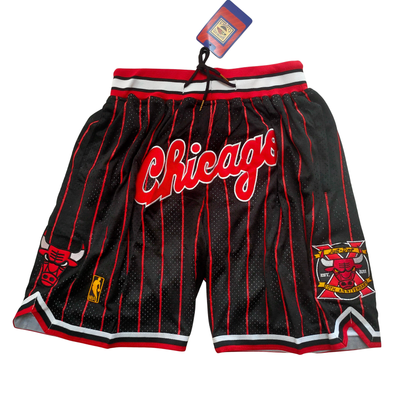 Chicago Bulls Shorts Front.