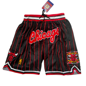 Chicago Bulls Shorts Front.