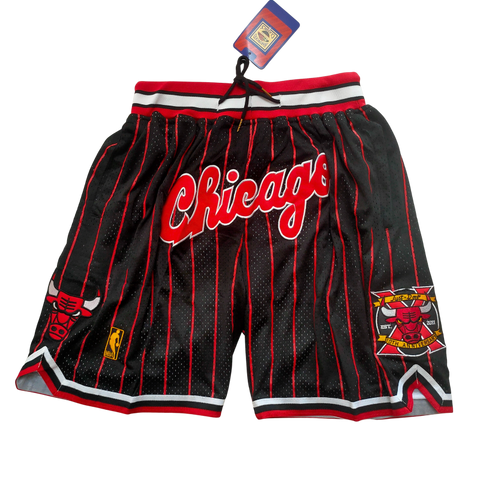 Chicago Bulls Shorts Front.