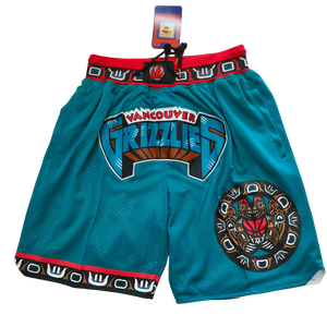 Memphis Grizzlies Shorts Front