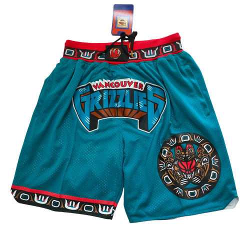 Memphis Grizzlies Shorts Front